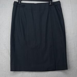 The Limited Pencil Skirt Dark Blue-Gray Women's Size 6 Work Professional